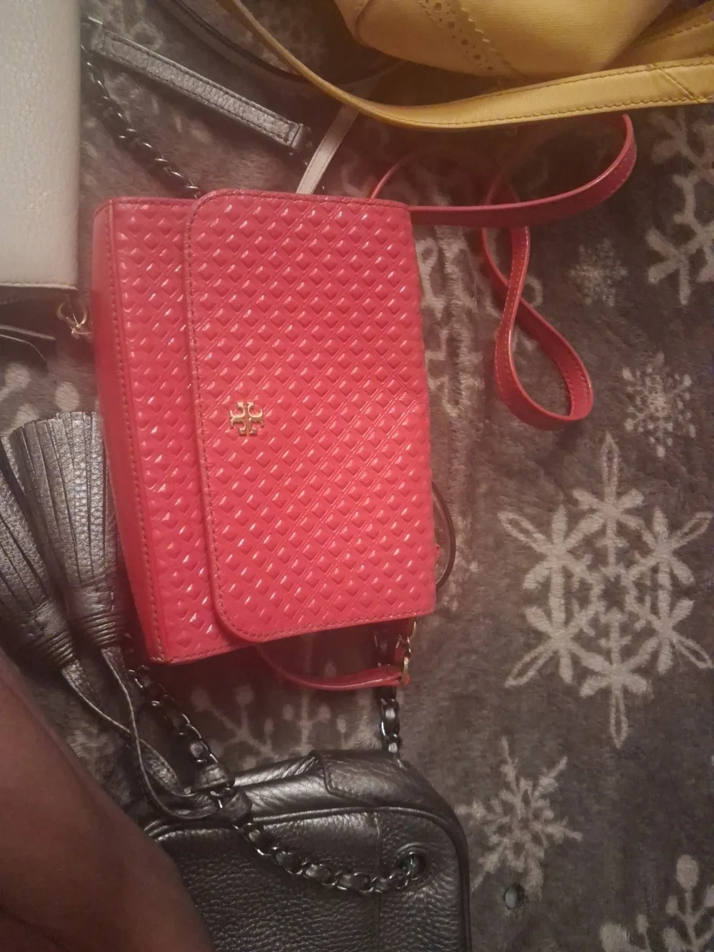 Tory Burch bright yellow